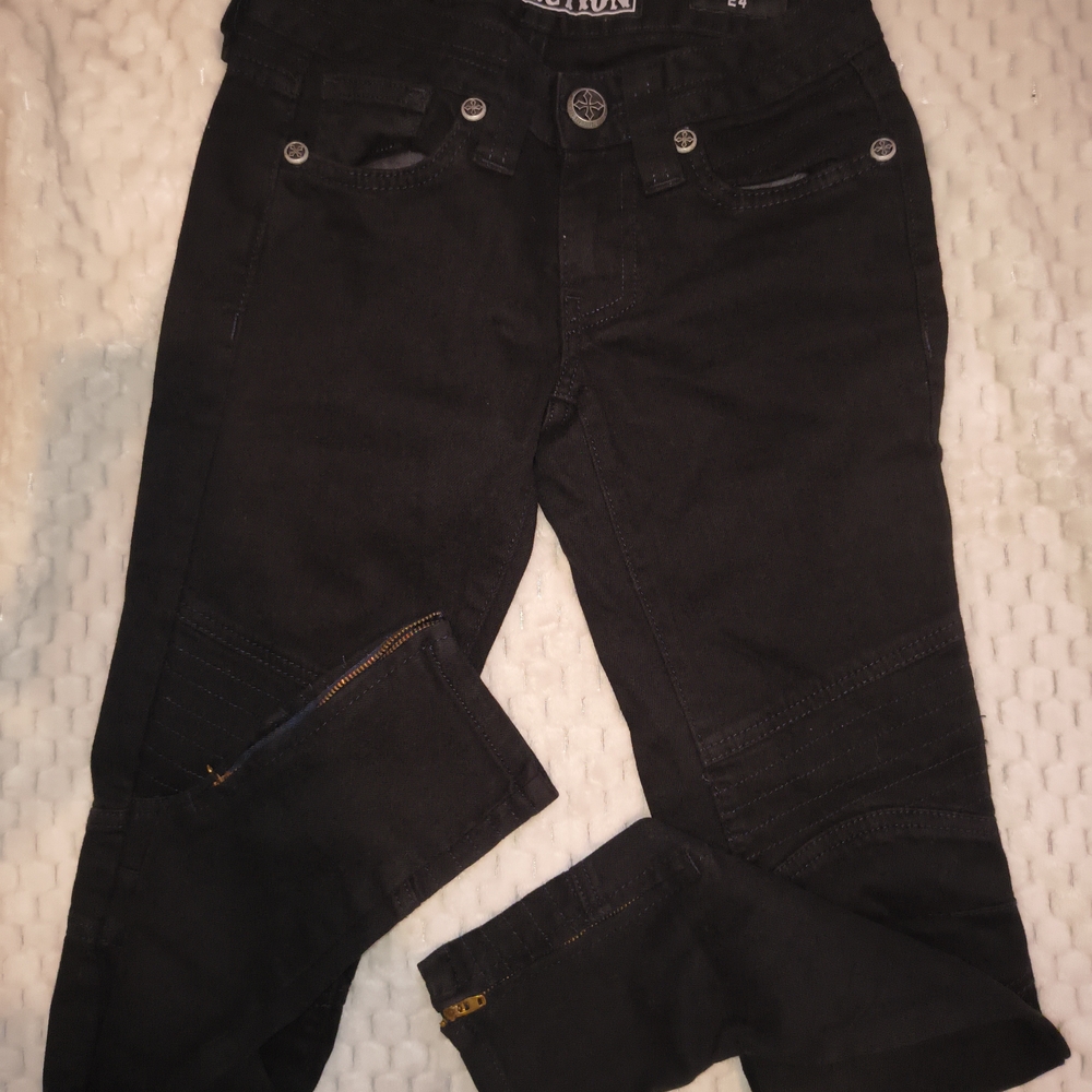 Affliction Denim Skinny Jeans Size 24 Women's